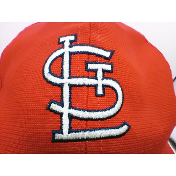 Hat St. Louis Cardinals Red Mesh Baseball Cap Vintage Snapback One Size Sports - Picture 3 of 14